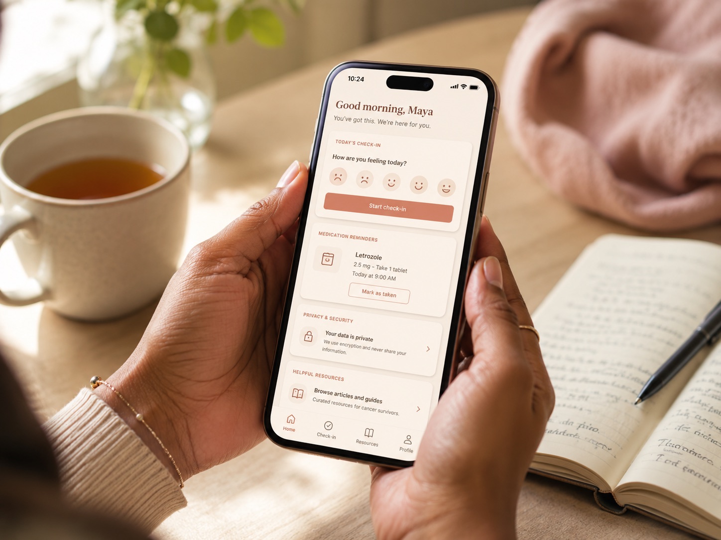 Free app for cancer survivors: what to look for
