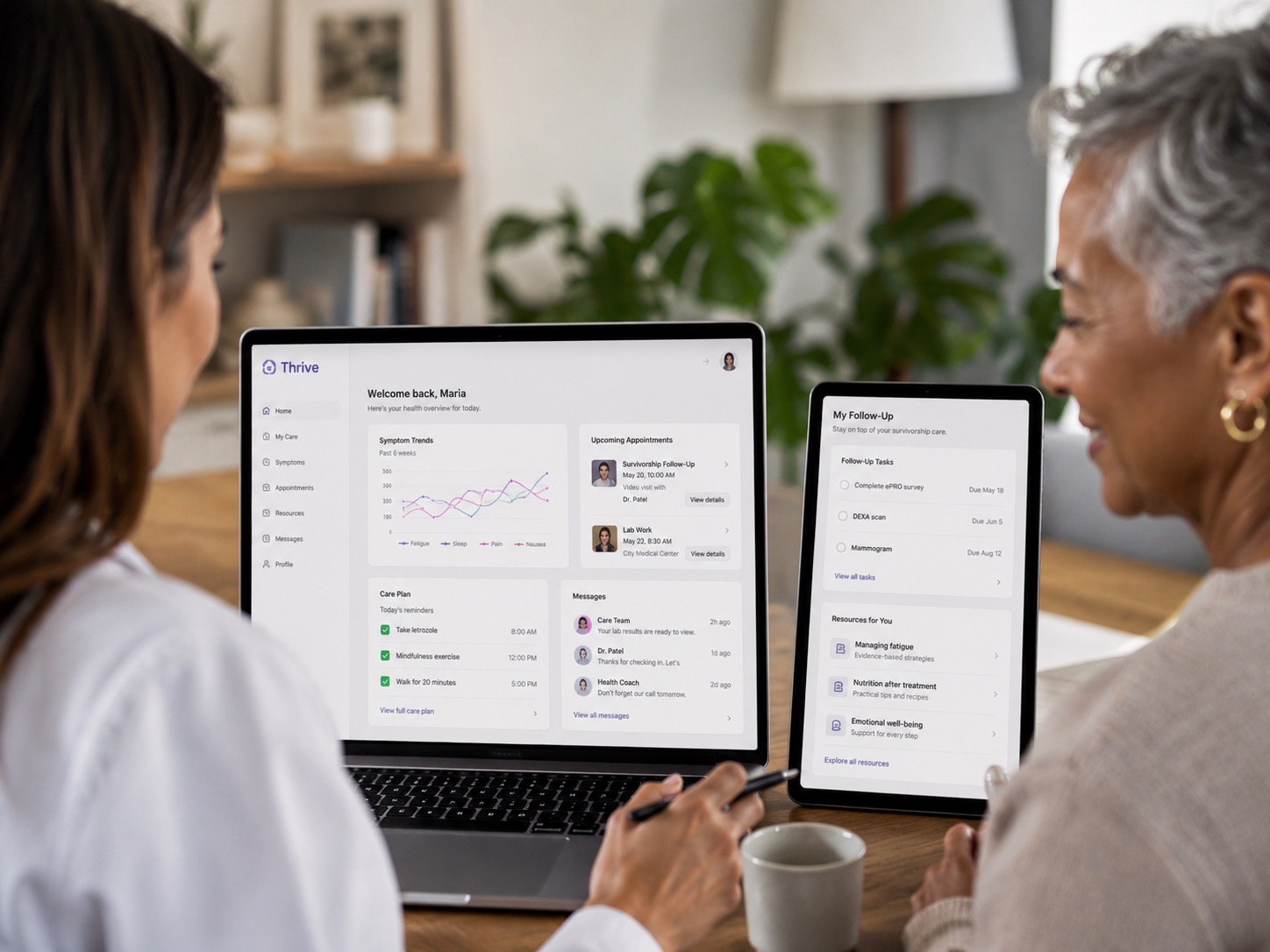What is a digital survivorship platform?